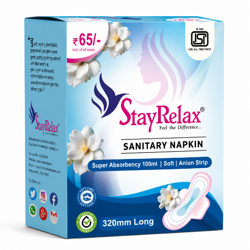 Pack of  24   (No of  168 Pads) (XL++ 320mm)
